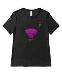 Kohiraifu T-shirt - Mystery Swirls in Coffee's Art