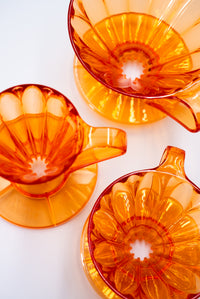 CAFEC Tritan Flower Dripper DEEP27 – 10th Anniversary Limited Edition (Orange)