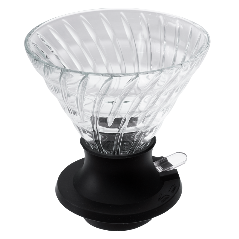 HARIO Koffie volgens het thee-principe bereiden | Immersion Dripper Switch | Made in Japan, maat 02, zwart HARIO Koffie volgens het thee-principe bereiden | Immersion Dripper Switch | Made in Japan, maat 02, zwart