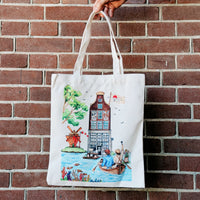 Kohiraifu Tote Bag - A Landscape of Coffee and Memory