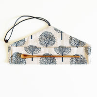 Kohiraifu 'Ginten' Matcha Spoon & Linen Wrap Set