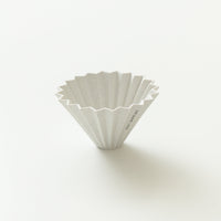 Origami ReWork Dripper made with recycled procelain