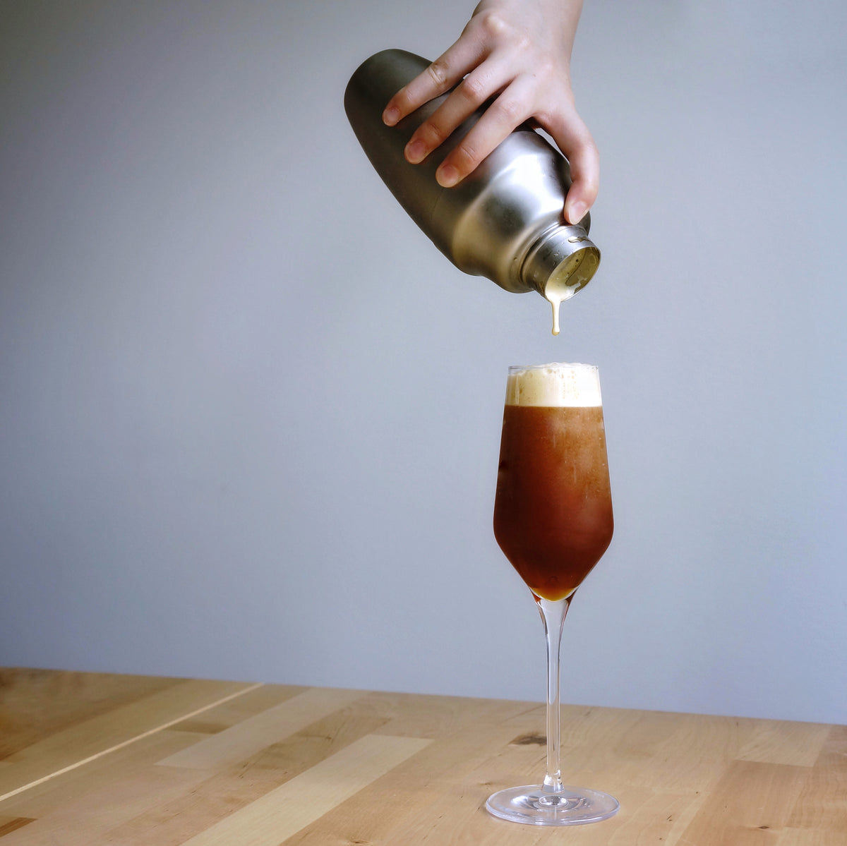 Cocktail Coffee (A variation of Shakerato)