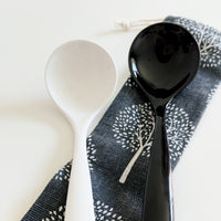 Kohiraifu Cupping Spoon Pouch - Midnight Grove
