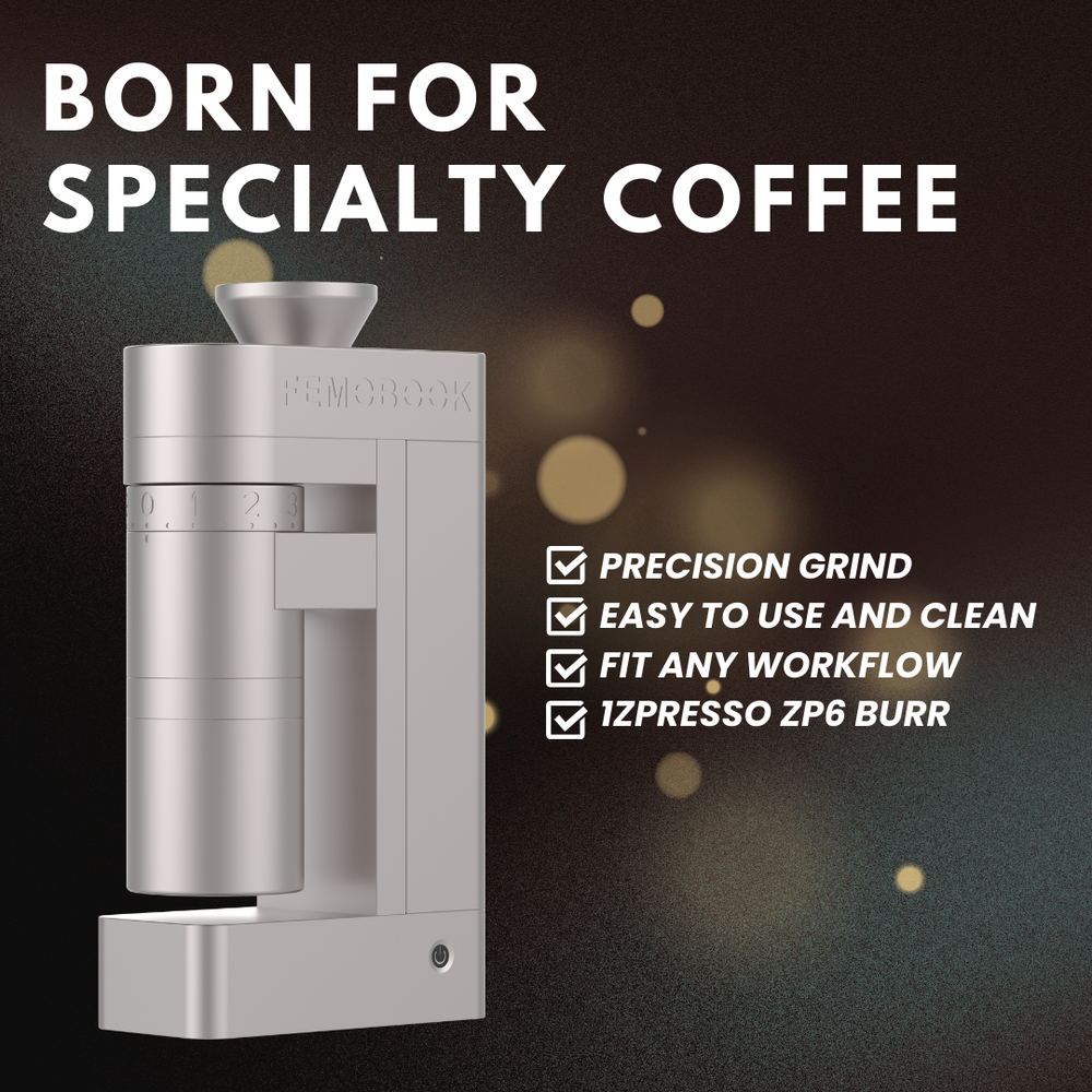 Femobook A4Z Electric Coffee Grinder – Kohiraifu 珈琲生活