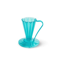 Cafec Tritan Flower Dripper Deep 27 (Youmeca Blue)