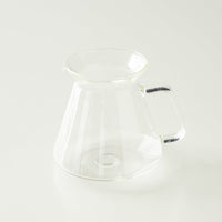 Origami Glass Coffee Server with HARIO