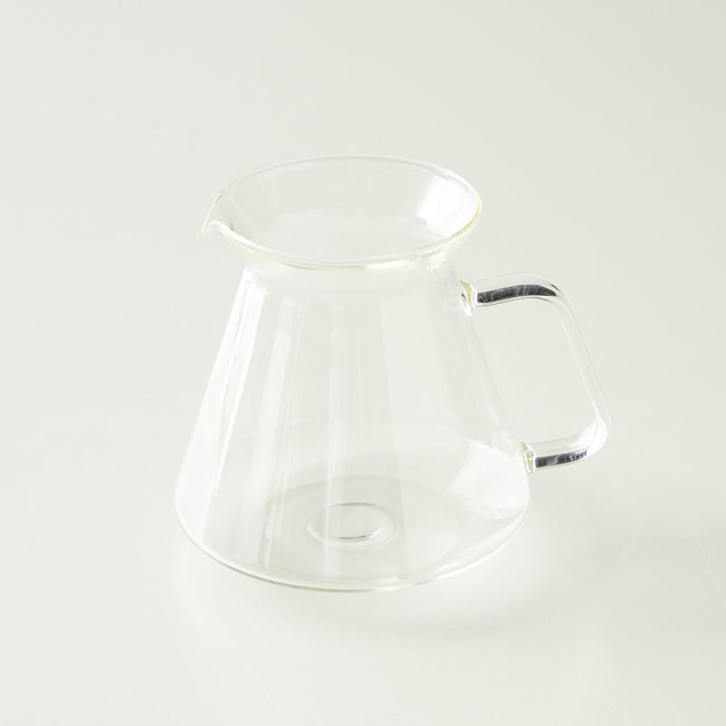 Origami Glass Coffee Server with HARIO