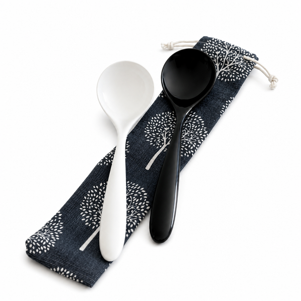 Kohiraifu Cupping Spoon Pouch - Midnight Grove – Kohiraifu 珈琲生活
