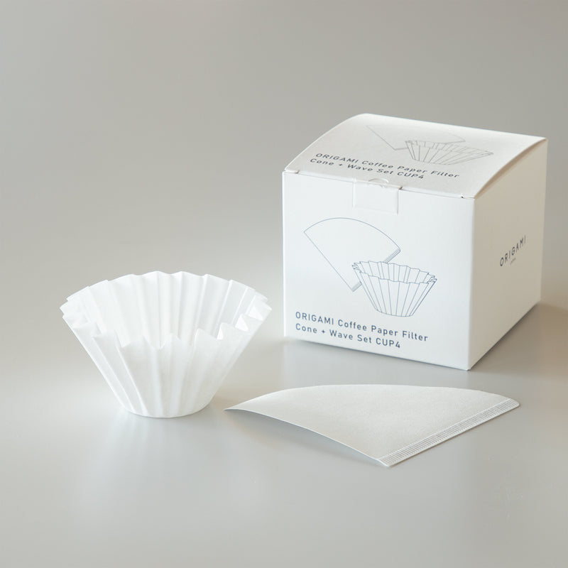 Origami Paper Filter [Cone+Wave set]