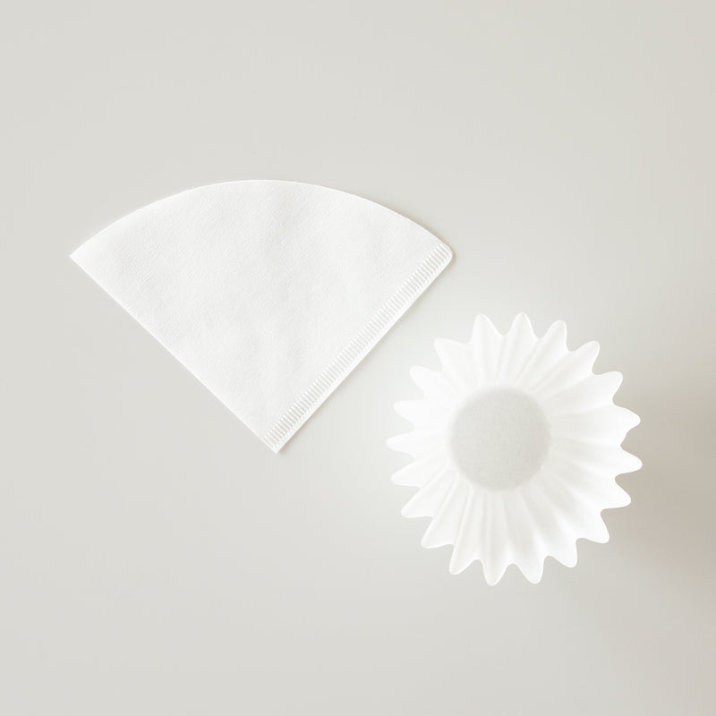 Origami Paper Filter [Cone+Wave set]