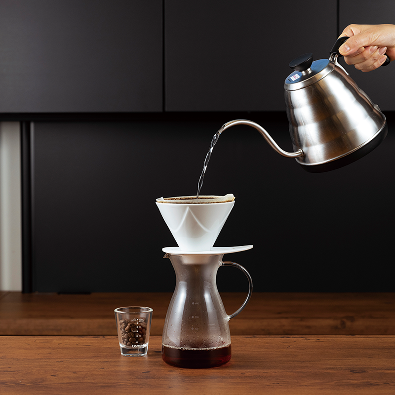 Hario V60 Mugen Ceramic Dripper (White)